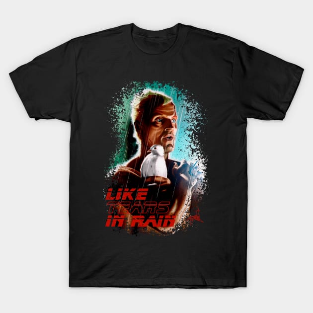 Like tears in rain T-Shirt by Tronyx79